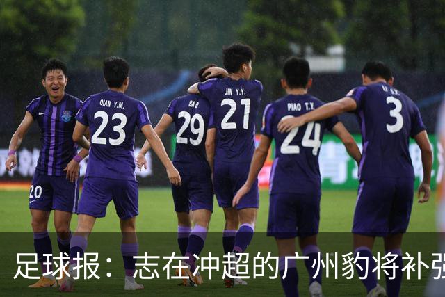 足球报：志在冲超的广州豹将补强锋线，正与目标外援前锋洽谈
